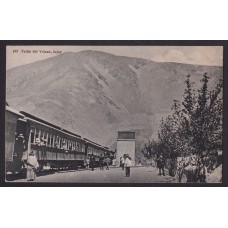 FERROCARRIL ANTIGUA TARJETA POSTAL TRENES EN JUJUY